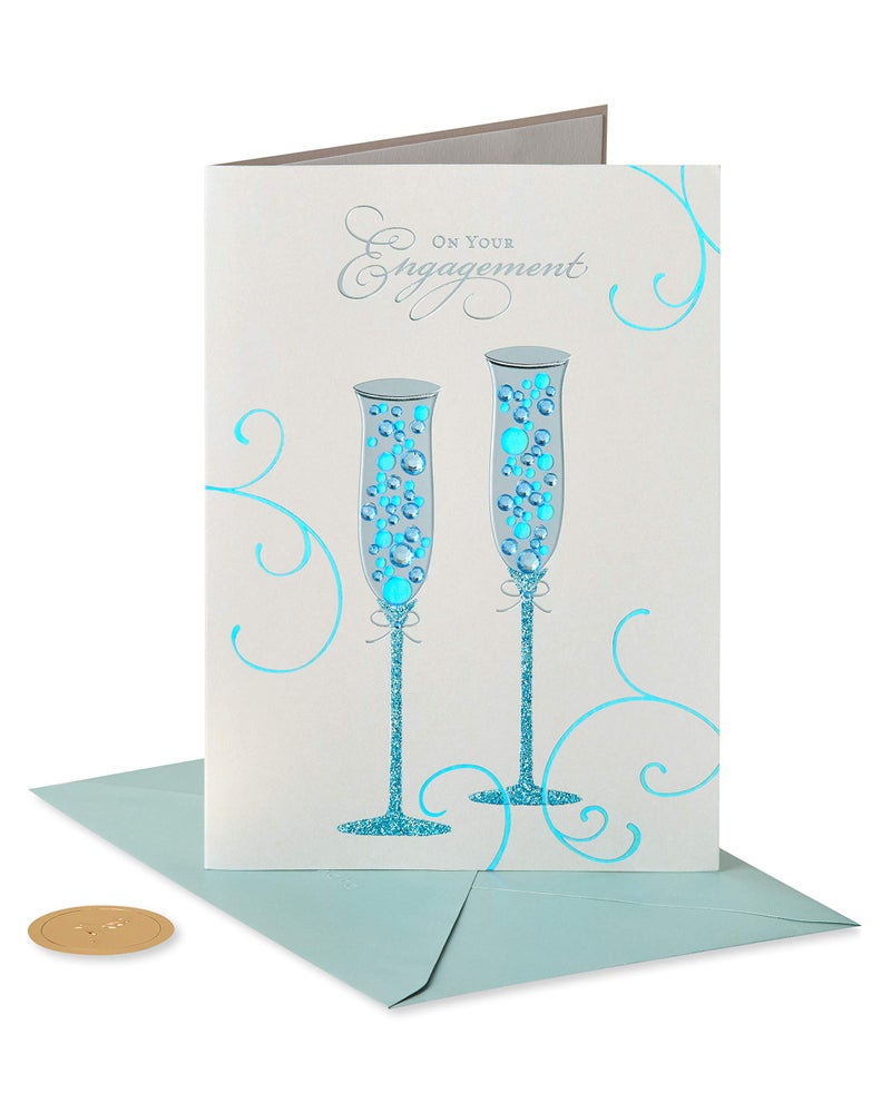 Papyrus Engagement Card (Happy Life Ahead) - Image 1